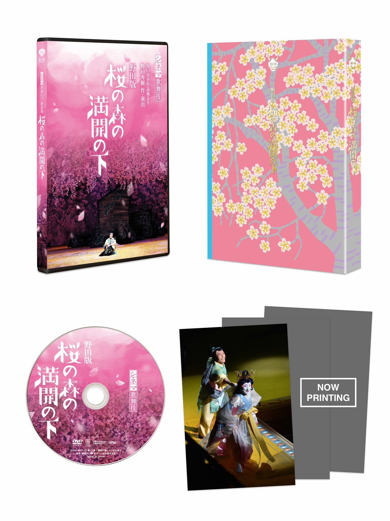 シネマ歌舞伎『野田版 桜の森の満開の下』 [DVD] | 松竹DVD倶楽部